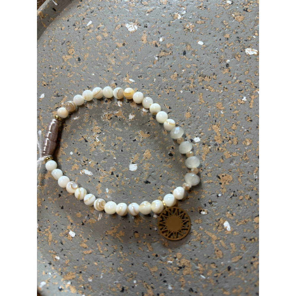 Bracelet plaque soleil n°146