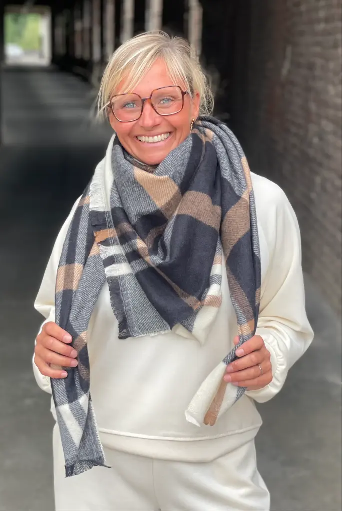 Echarpe Carrée "Burb"