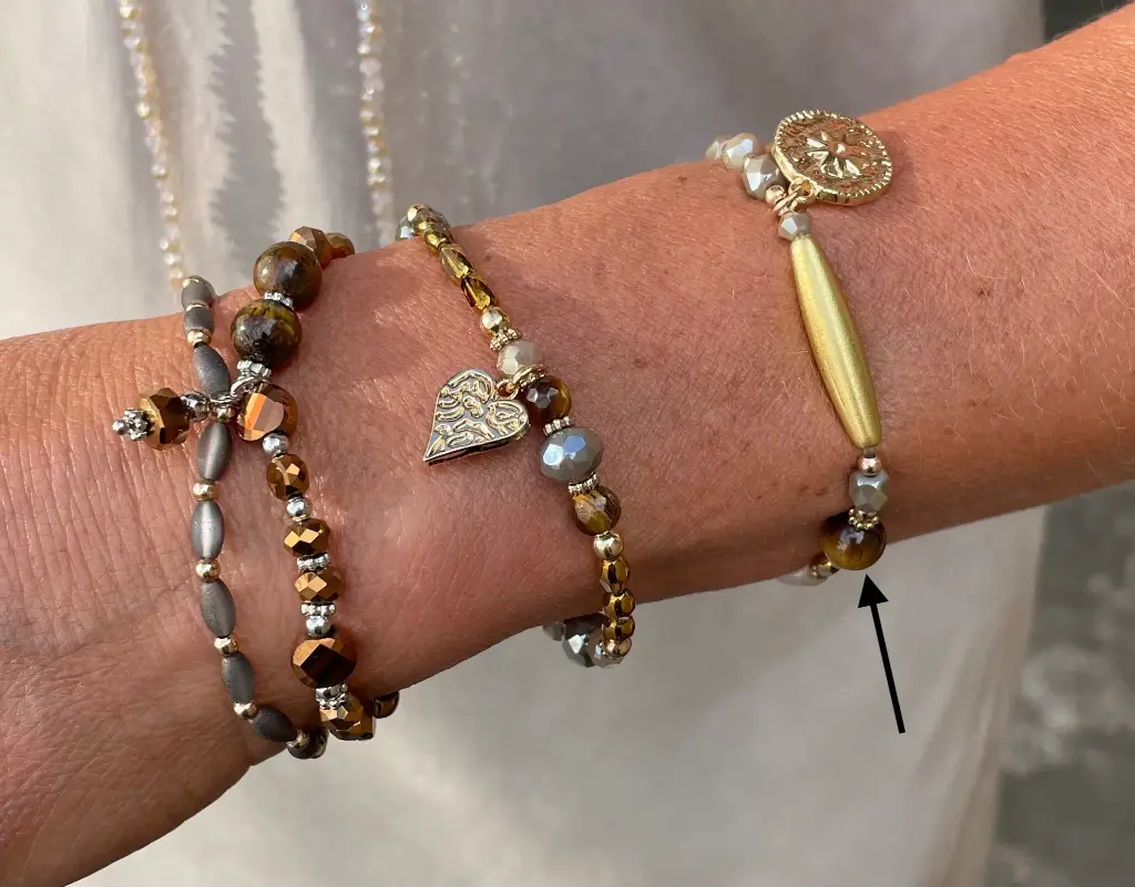 Bracelet cylindre n°253 (Noir)