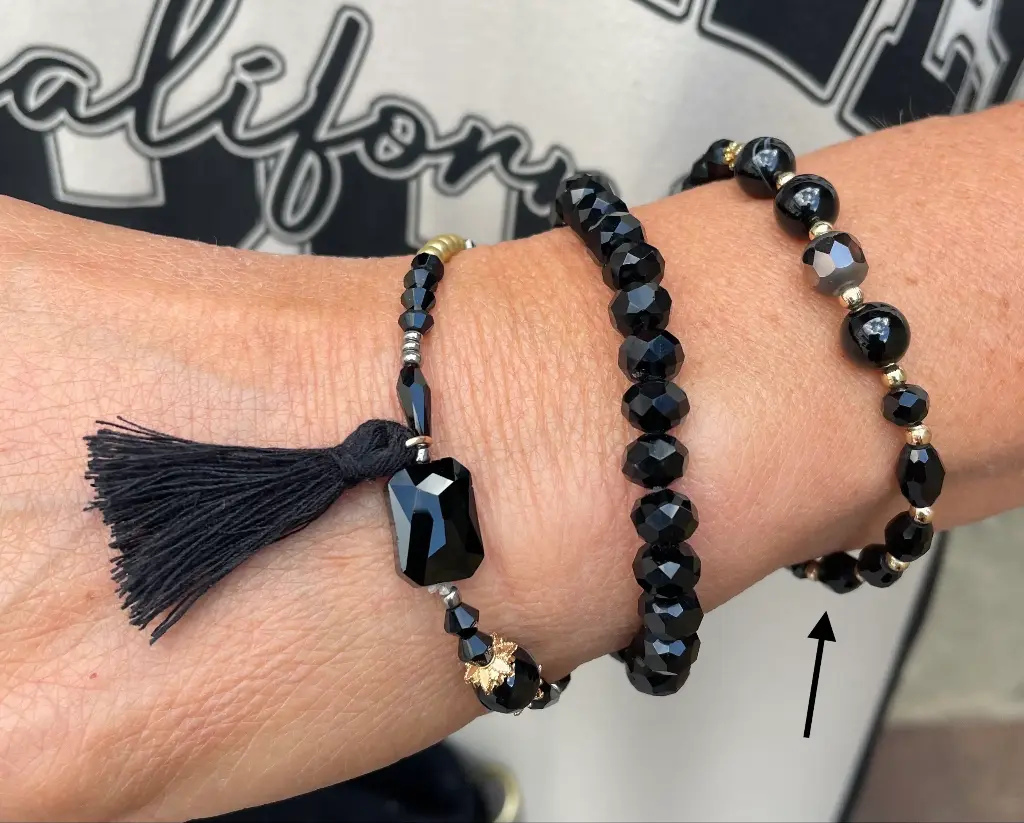 Bracelet basique n°258 (Noir)