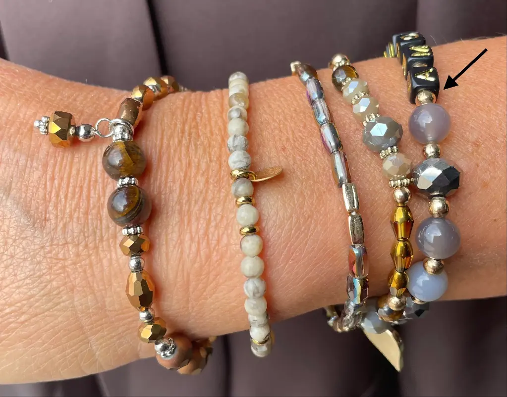 Bracelet Amour n°267 (Gris)