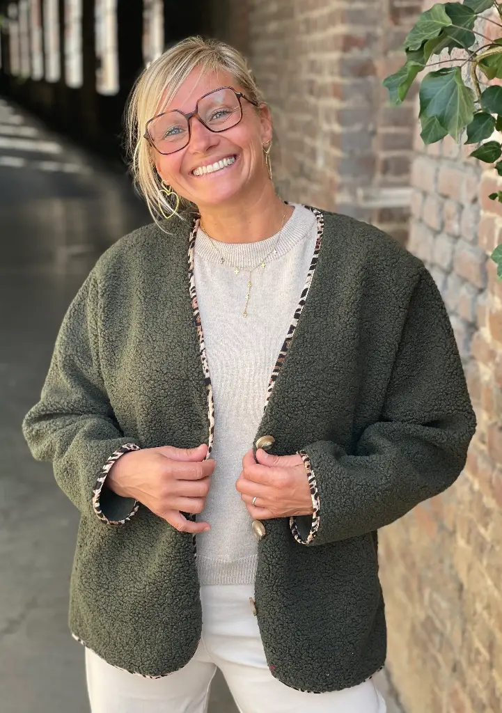 Gilet Teddy bord Léo