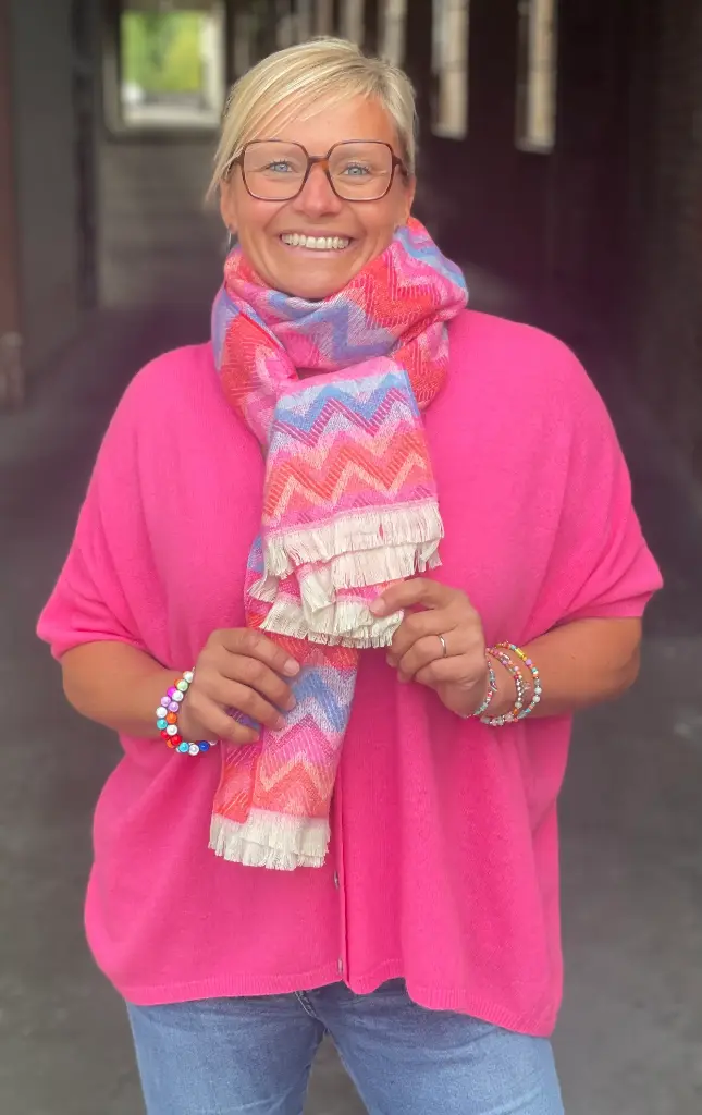 Gilet carré Cachemire