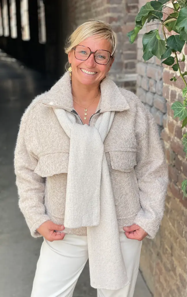 Blouson Laine Bouillie