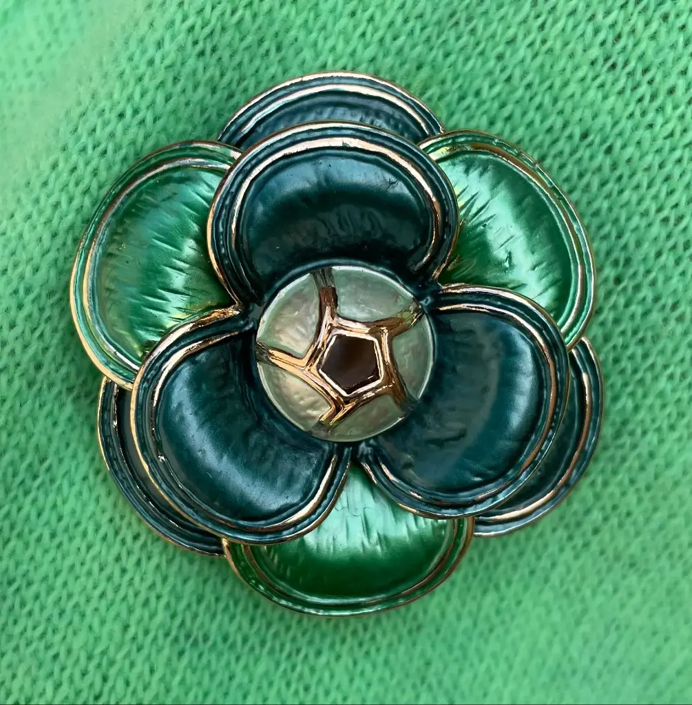 Broche aimant Pâquerette 