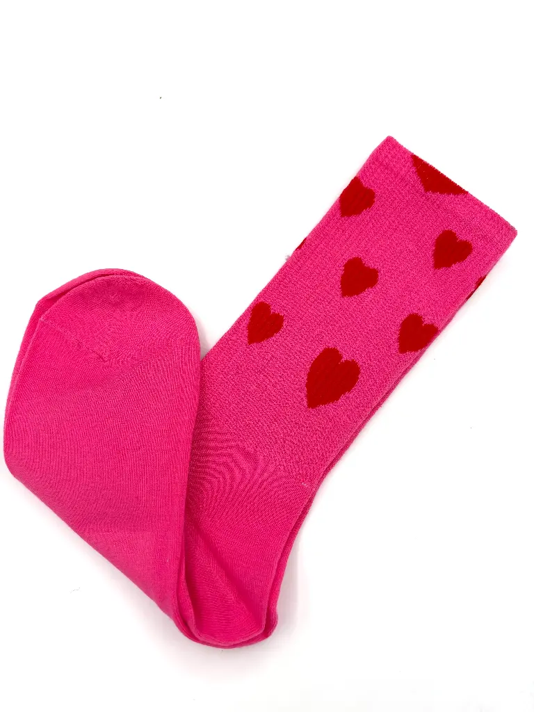 Chaussettes Tennis Coeurs