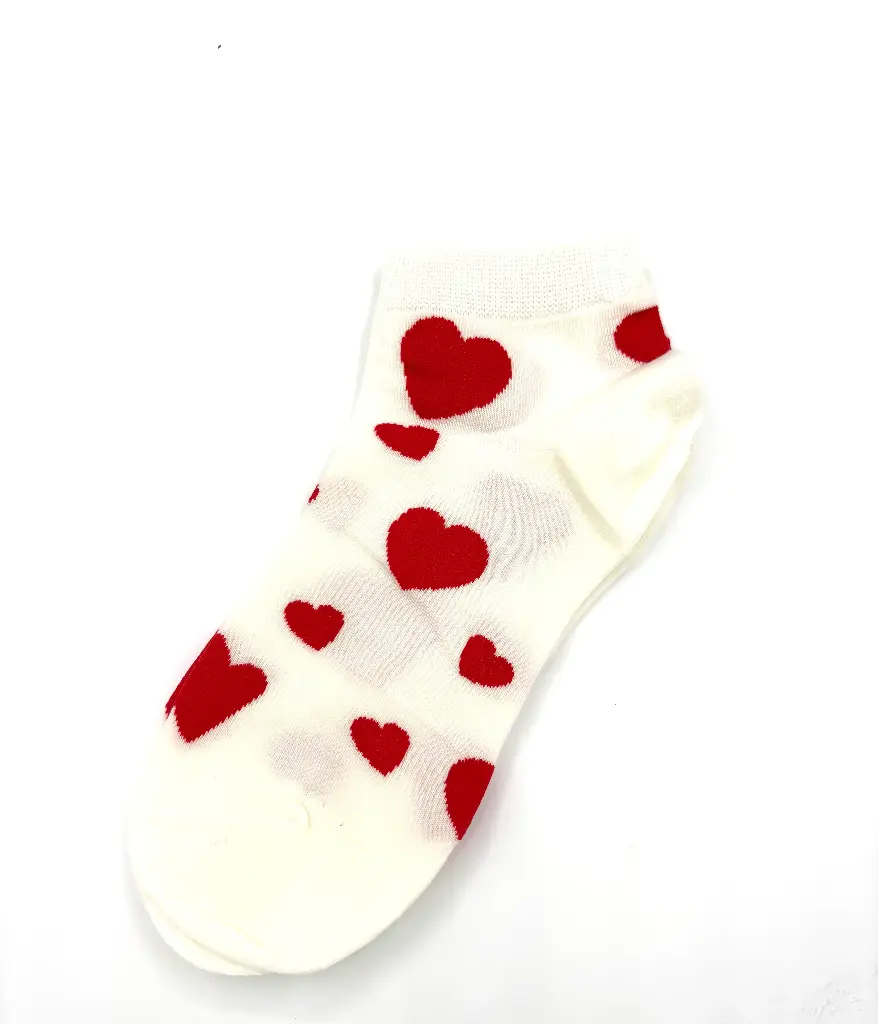 Soquettes courtes Coeurs