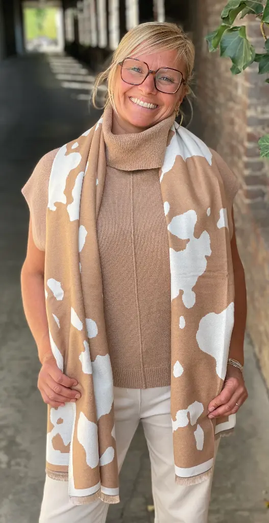 Echarpe fine Vachette 