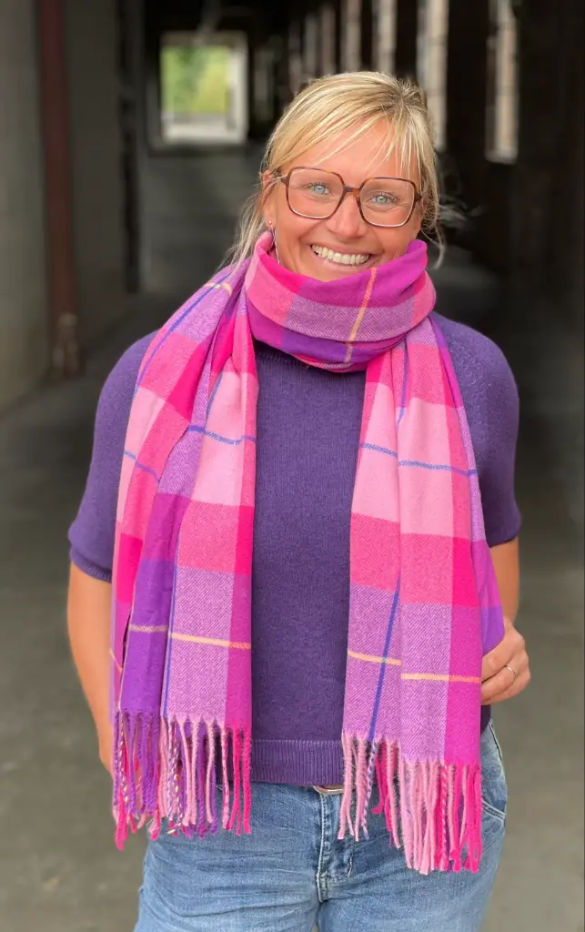 Echarpe franges Cover (1654)