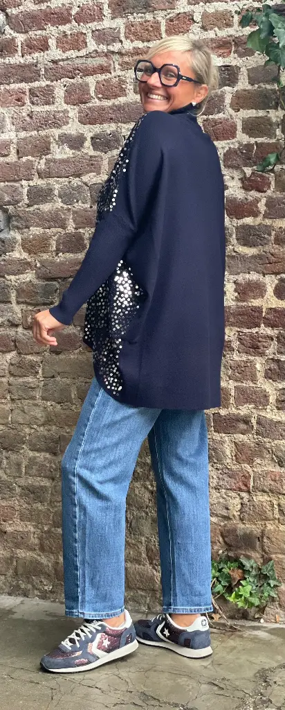 Jeans bleu Carotte