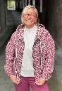 Veste Zip à carreaux