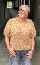 Pull manches courtes Mohair