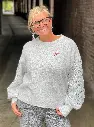 Pull manches Sequins