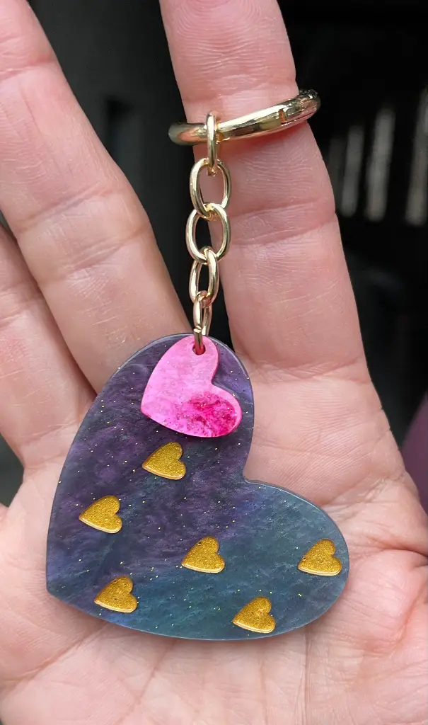 Porte clefs multis coeurs