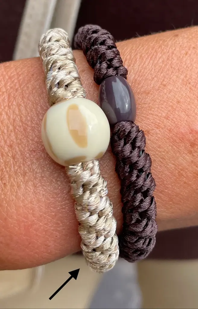 Elastique cheveux/bracelet Boule XL