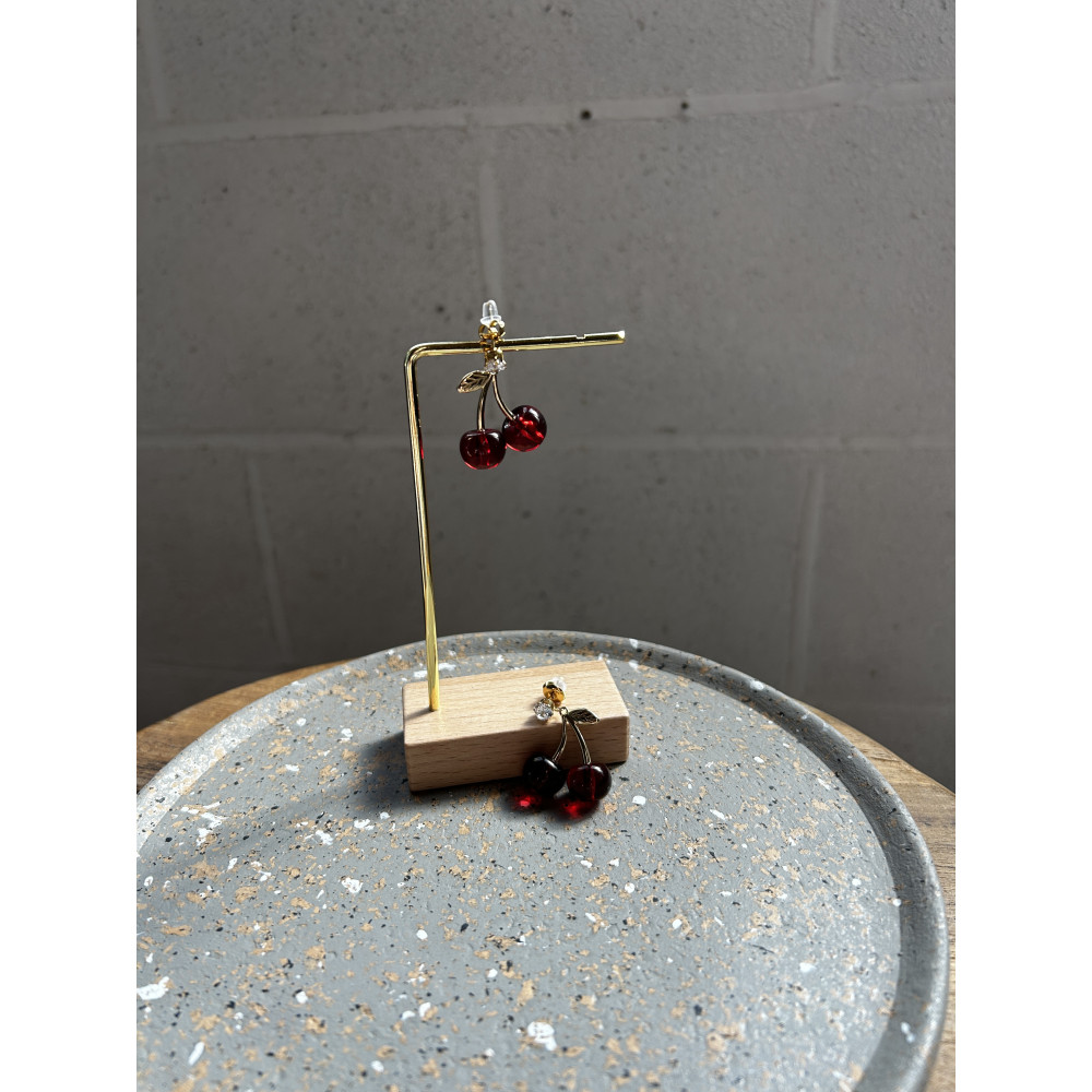 Boucles d'oreilles Cerises n°69