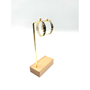 Boucles doreilles creoles treillis n95