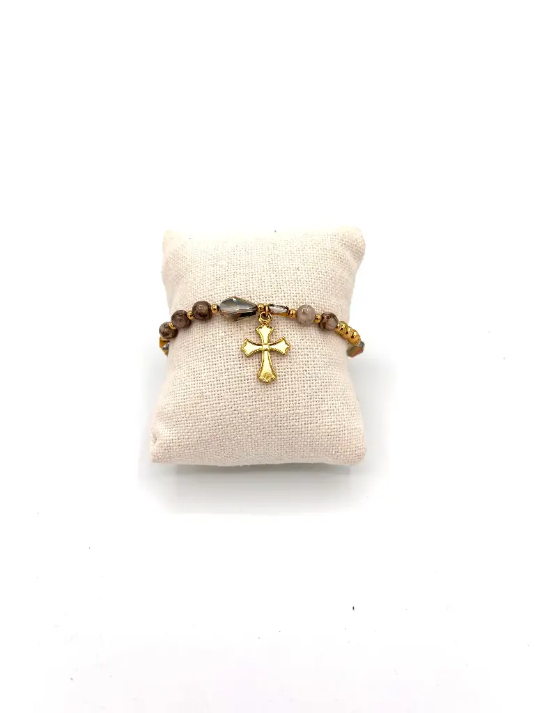 Bracelet croix pendante n°186