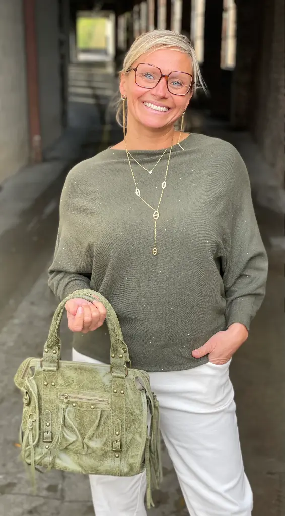 Pull Chauve-Souris Sequins