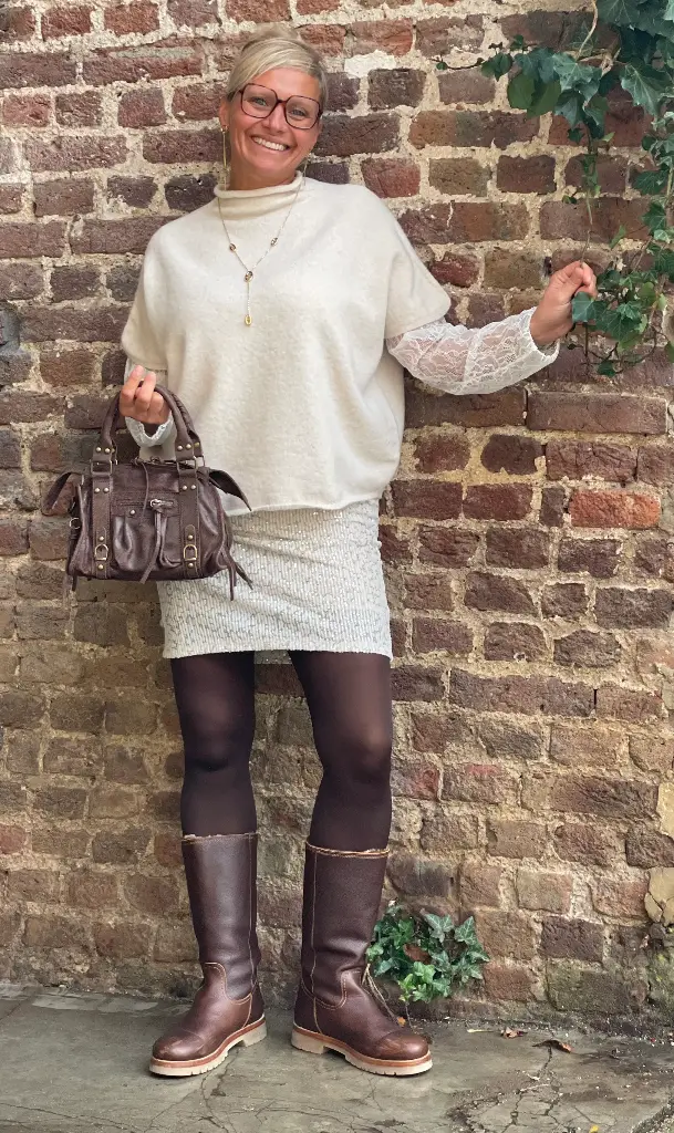 Jupe courte Léo Sequins