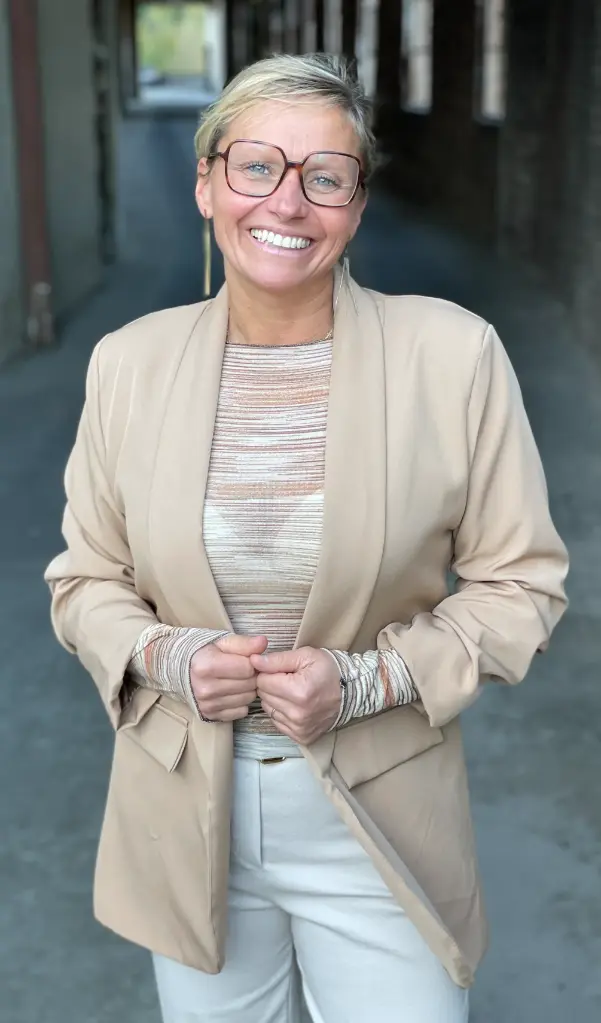 Blouse cashmere ligne