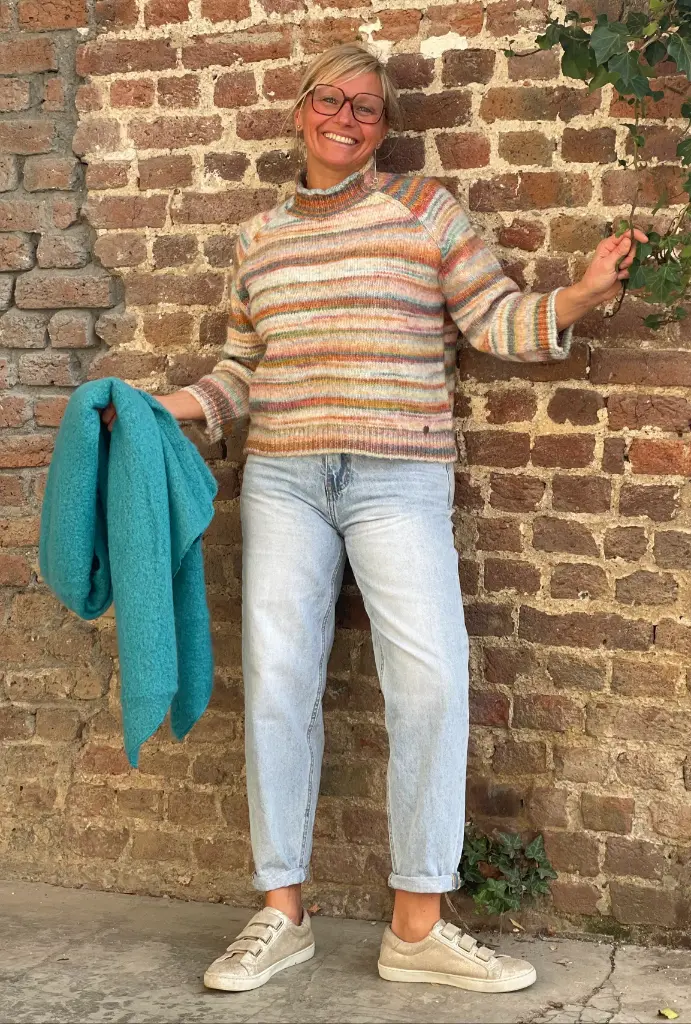 Jeans carotte clair