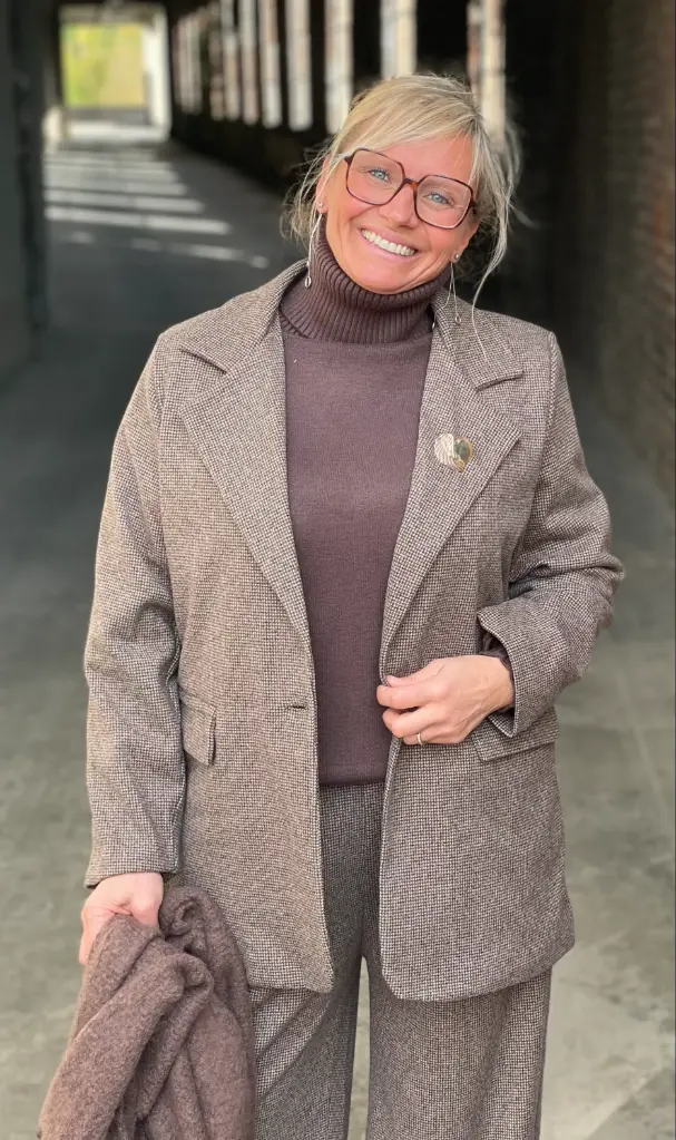 Blazer Pied-de-Poule