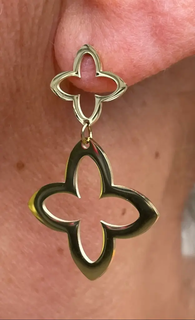 Boucles d'oreilles flowers n°217