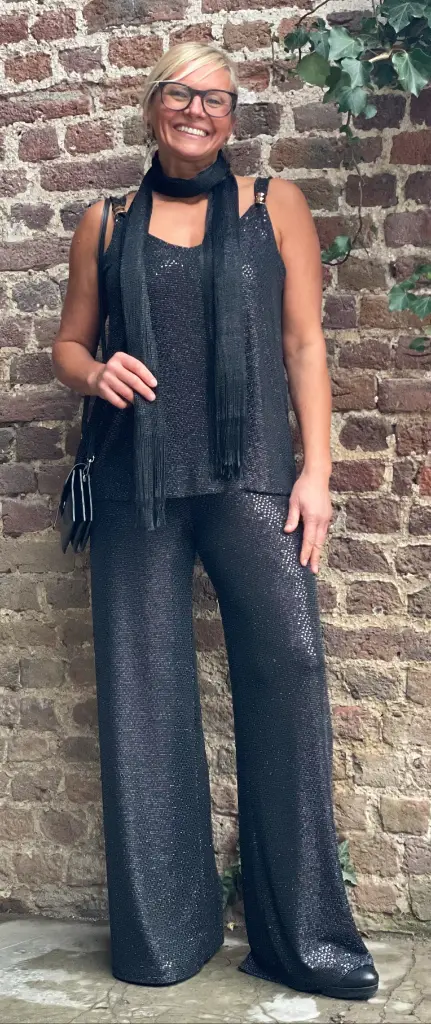 Pantalon brillant Pastilles