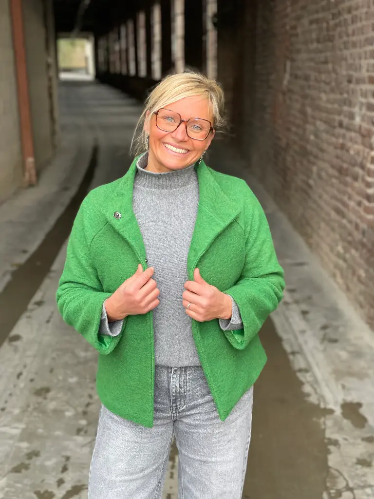 Veste courte 2 pressions