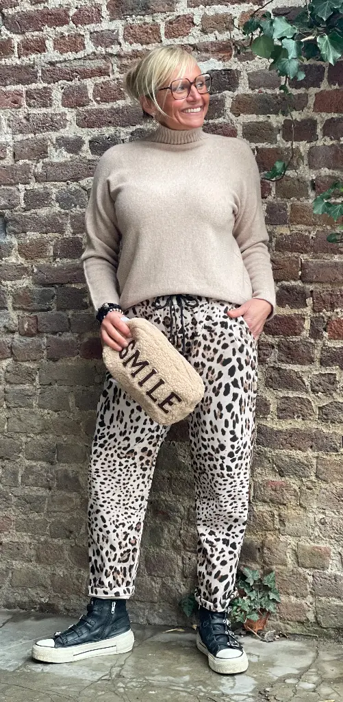 Pantalon Carotte Léo