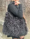 Sac Fourrure Yeti anse Simili
