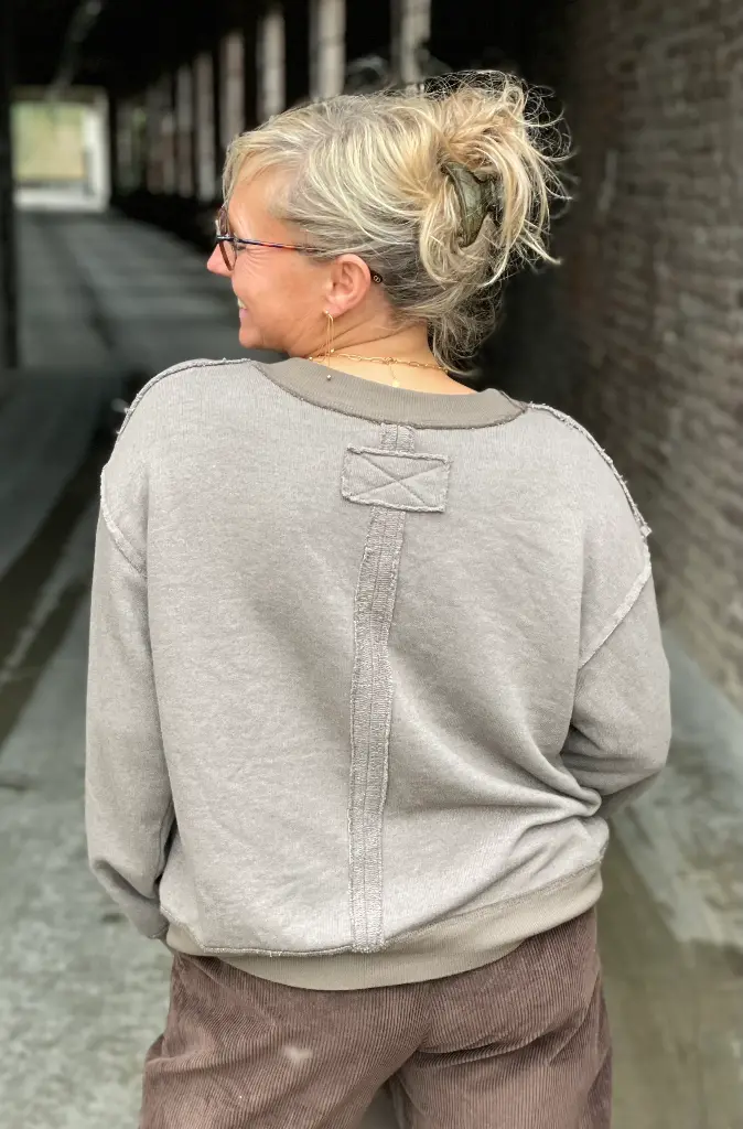 Sweat Coutures Déchirées