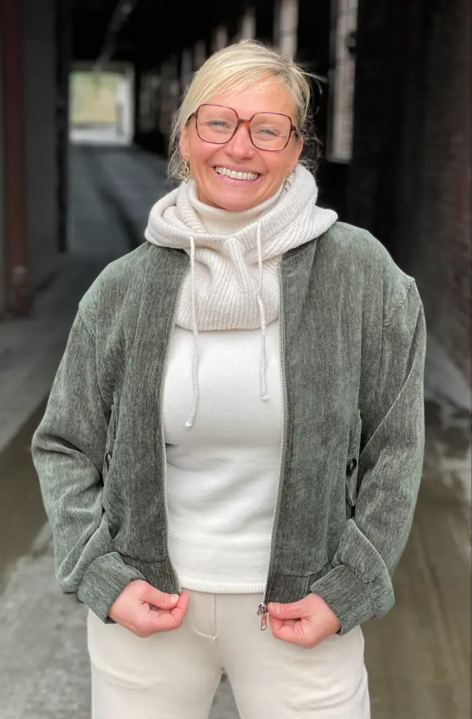 Bombers velours lisse