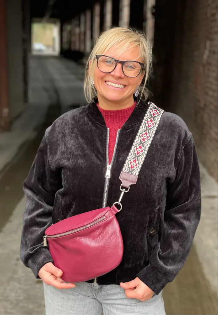 Lanière Alsacienne attache argentée