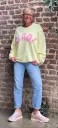 Jeans coutures tournantes