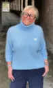 Pull col roulé nid d'abeille