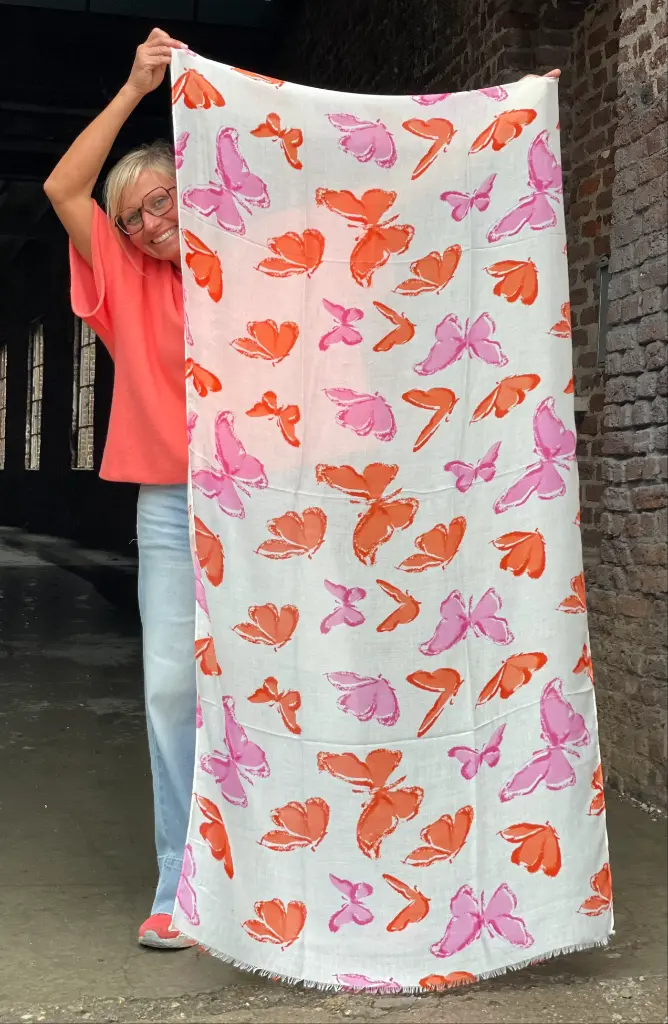 Foulard Papillons