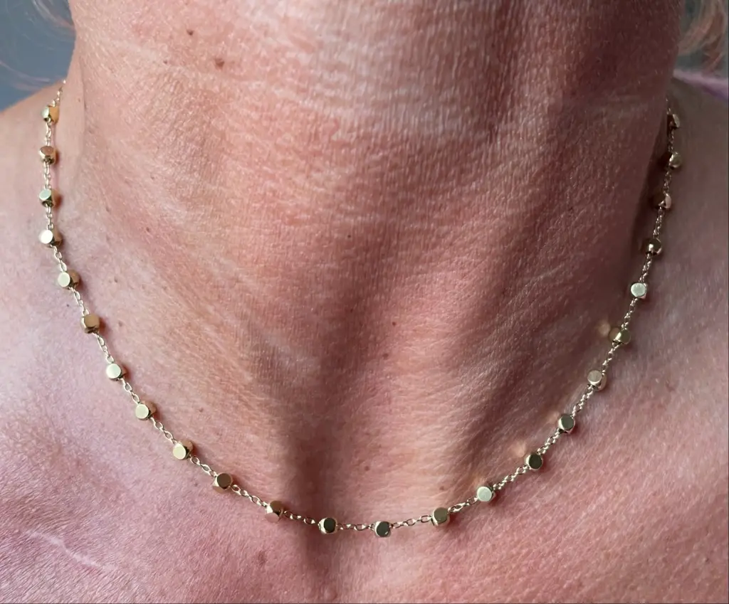 Collier minis cubes K1021