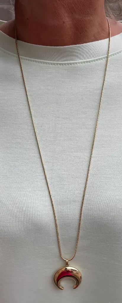 Long collier Lune 006