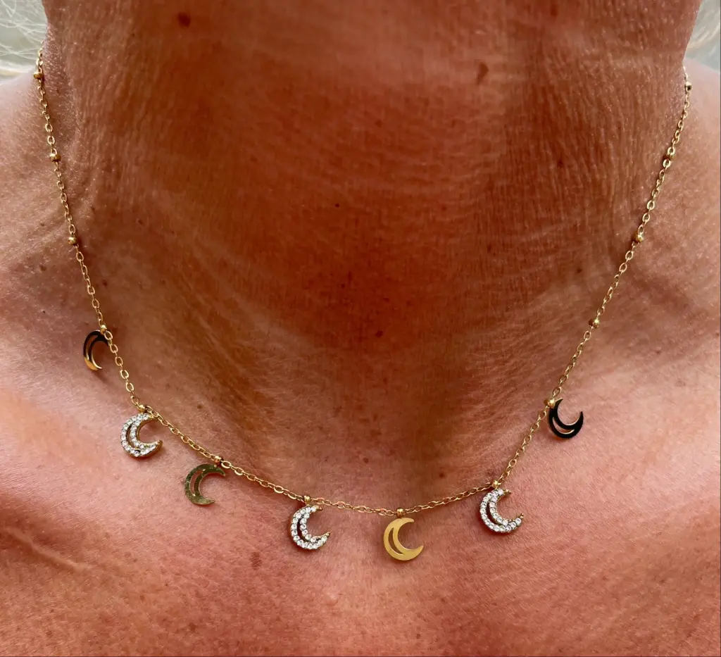 Collier minis lunes K366