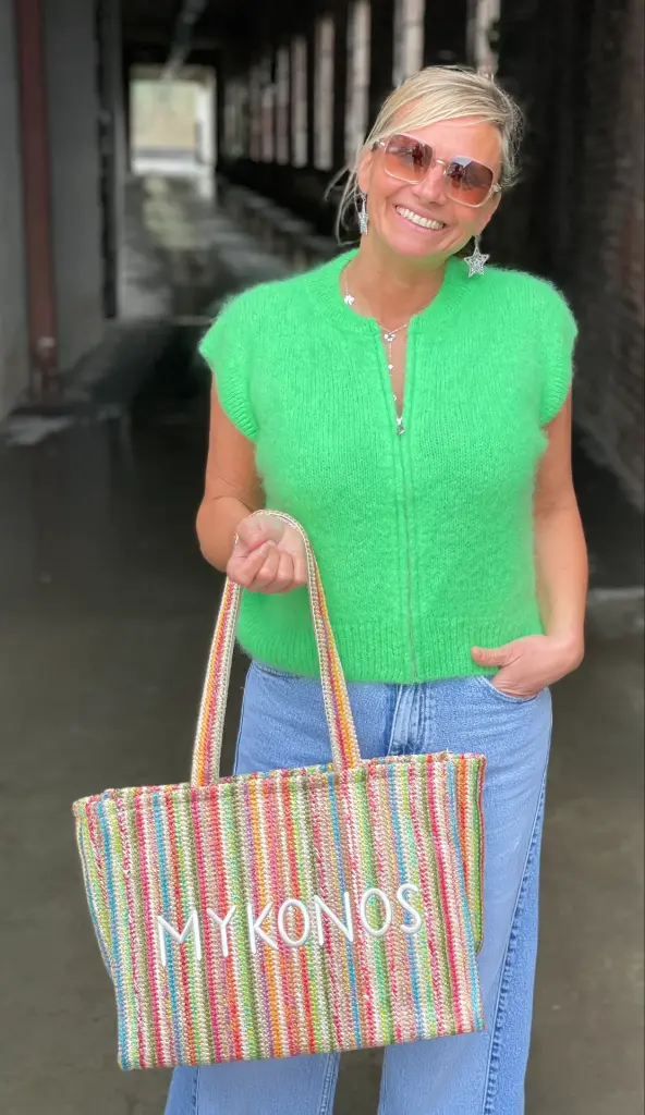 Gilet sans manches Zippé