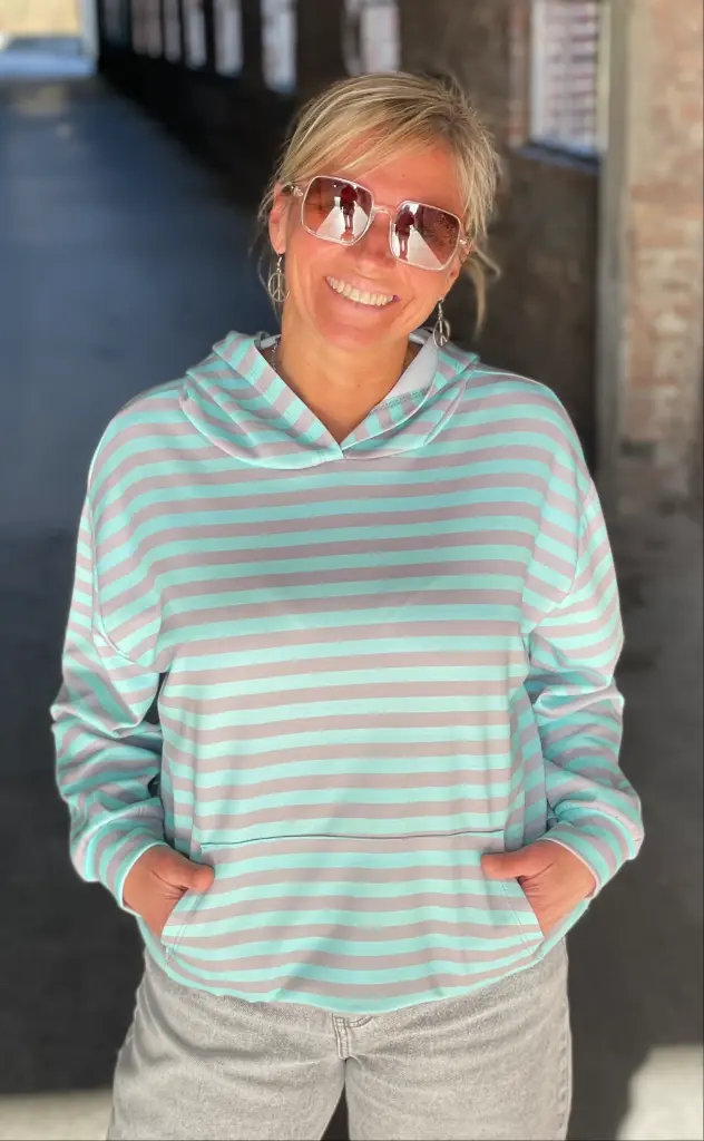 Sweat capuche poche Kangourou