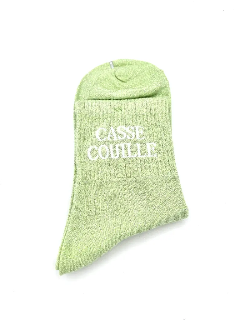 Chaussettes Paillettes CASSE COUILLE