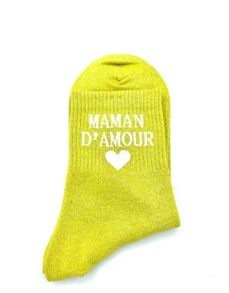 Chaussettes Paillettes MAMAN D'AMOUR Démarquées 