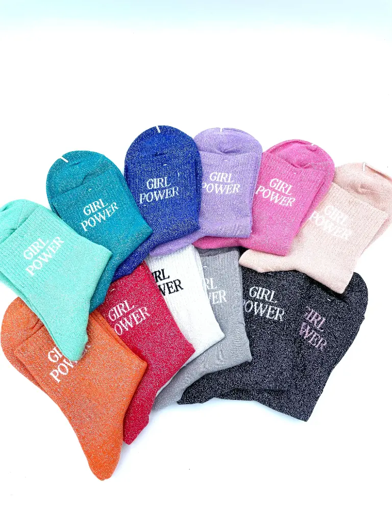Chaussettes Paillettes GIRL POWER