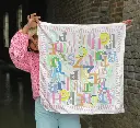 Foulard carré Alpha