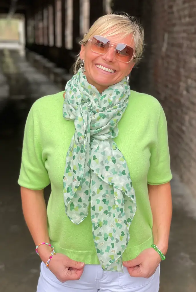 Foulard Coeurs Confettis