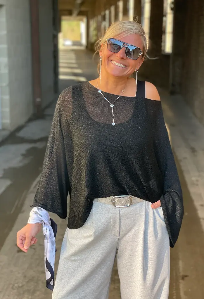 Pull Chauve-Souris brillant