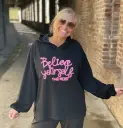 Sweat capuche Believe
